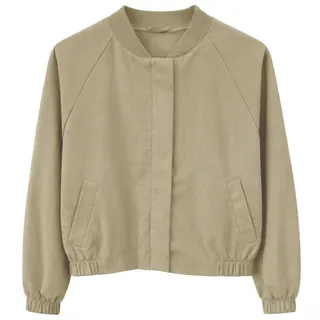 MAZINE Blouson Mazine Short Cotton Bomber - Leichte Jacke grün M