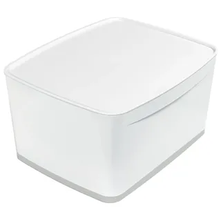 Leitz MyBox Aufbewahrungsbox 38,5 x 31,8 x 19,8 cm 1-tlg. weiß/grau