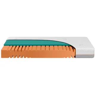 Gelschaummatratze Gelschaum Matratze GELTEX® Next Horizon 220, Beka®, 22 cm hoch, 100% GELTEX®-Schaum, 22 cm hoch, RG43, verfügbar in H2 & H3, 90x200 cm weiß 90 cm x 200 cm x 22 cm
