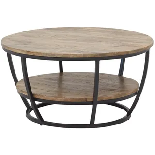 Stolkom Couchtisch JAMBI Braun Mangoholz 87 x 44 cm