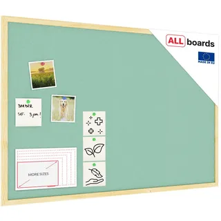 ALLboards Pinnwand 90 x 60 cm Mint