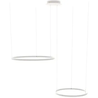 s.luce 2-flg. Ø 80 cm rund weiß
