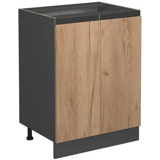 Vicco Unterschrank R-Line 60 x 46 x 81,5 cm Grau