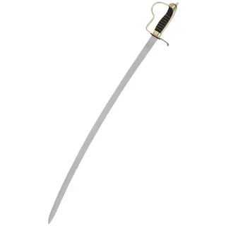 Haller Säbel Offizier mit Scheide, 110cm, Gold-Silber, Stahl