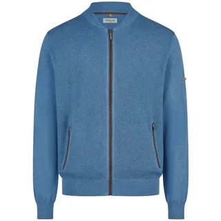 Redmond Strickjacke Basic in Blau | Gr.: 3XL