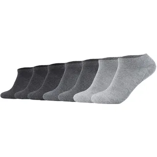 CAMANO Sneakersocken 7er Pack Grau/Mehrfarbig 43-46