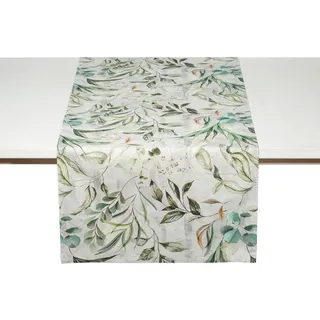 Pichler Tischläufer Mavi, Grün, Textil, rechteckig, 100x100 cm, Wohntextilien, Tischwäsche, Tischläufer