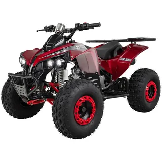 ACTIONBIKES MOTORS Benzin-Jugend-Quad S-10 ATV Gepäckträger, Not-Aus-Leine, Halbautomatik