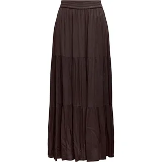 Only Maxirock Damen Braun  L