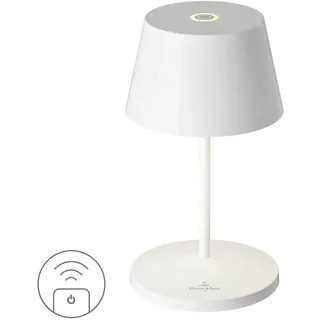 Villeroy & Boch, Tischlampe, SEOUL RC Akku-Tischlampe Weiss Ceramic 2,2W steuerbare Lichtfarbe IP65 97080