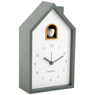 Karlsson [DL] Alarm Clock Modern Cuckoo Jungle Green