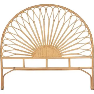 vente-unique Bettkopfteil SOLIA Naturfarben Hell 145 cm