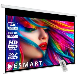 eSmart Economy EXM Motor Leinwand 160 cm 63 Zoll
