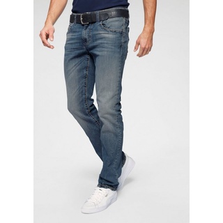 CAMP DAVID Straight-Jeans NI:CO:R611 mit markanten Steppnähten blau 31