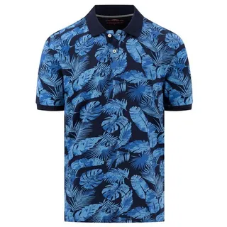 FYNCH-HATTON Poloshirt Polo, AOP blau L