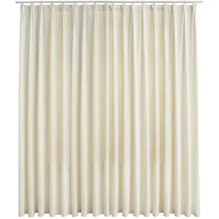 vidaXL Wayne Kräuselband 290 x 245 cm Creme 1 St.