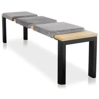 lycce Klemmkissen 40 x 35 cm Grau