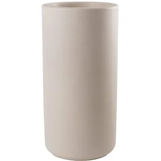 8 seasons Design Shining Elegant Pot XL, LED Pflanzkübel 39 x 78 cm (Sand), E27 Fassung inkl. Leuchtmittel in warmweiß, großer beleuchteter Pflanzkübel für innen + außen, Blumenkübel
