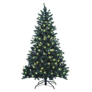Xenotec Weihnachtsbaum PE-BM180, 180cm, grün, mit LED Beleuchtung