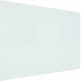 vidaXL Feuerstelle Glasplatte 80 x 60 cm 1-St Transparent