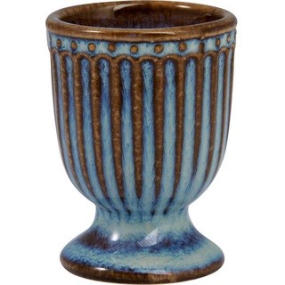 Greengate Eierbecher Alice Oyster Blue Blau 6,5 cm Keramik Everyday Geschirr