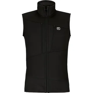 Ortovox Fleece Grid Vest Schwarz L