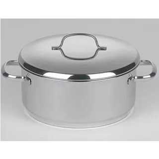 RIESS Cristall Kasserolle 18 cm silber