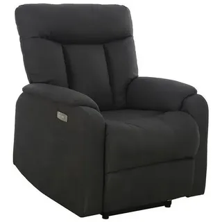 Femo Fernsehsessel FM-3215 Mikrofaser 79 x 100 x 93 cm Anthrazit elektrisch