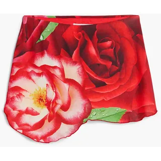 Desigual, Asymmetrischer Minirock Tyler McGillivary, Polyester, Rot, M, RED, M