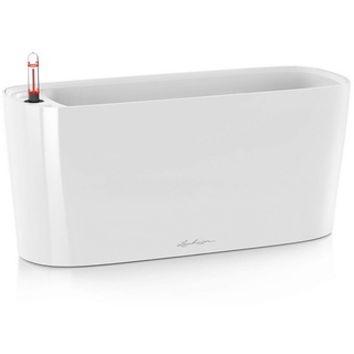 LECHUZA Delta 20 Komplettset 40 x 15 x 18 cm weiß hochglanz