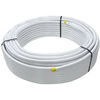 Pipetec 16x2mm Aluminium-Mehrschicht-Verbundrohr PE-RT für Fußbodenheizung (Ausführung: 100 m)