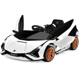 Costway Lamborghini Kinder Elektroauto 12V schwarz (656399)