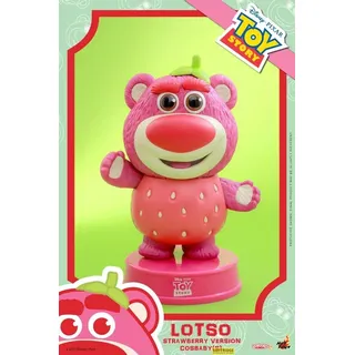 Hot Toys Toy Story 3 figurine Cosbaby (S) Lotso (Strawberry Version) 10 cm