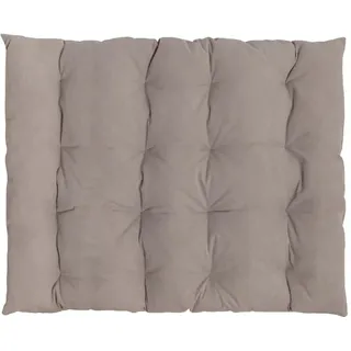 RNT By Really Nice Things Bodenkissen, Taupe, Textil, Rechteckig, 100x8x120 cm, Wohntextilien, Kissen, Bodenkissen