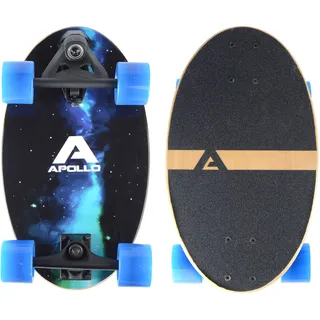 Apollo Barrel Board | Praktischer Cruiser für Pendler | Flink und kompakt | Mini Longboard für unterwegs | Perfekt für Anfänger | Smartes Brett für die City | Für Kinder und Erwachsene