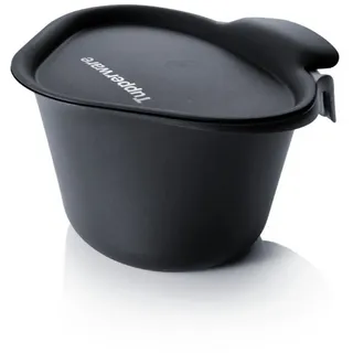 TUPPERWARE Vorratsdose Tupperware Küchenhelfer Adretto Tischmüll 2,5 L schwarz