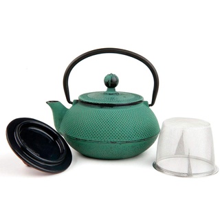 VIER m151135 – Teekanne aus Gusseisen 0.34 L grün