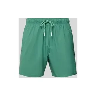 Badehose mit elastischem Bund Modell 'ICONIC', Gruen, XXL