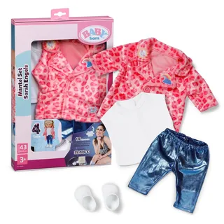 Zapf Creation Puppenoutfit Coat Set Sarah Engels Pink