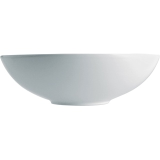 Alessi Mami „ Salatschüssel rund aus weißem Porzellan 27,5cm, 17.5 x 28 x 17 cm
