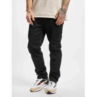 moderne Dickies Herren Jeans Reißverschluss Taschen Schwarz - 32/34
