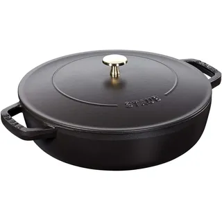 Staub  Chistera Bräter 28 cm schwarz