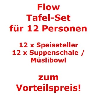 Villeroy & Boch Flow Tafel-Set für 12 Personen / 24 Teile