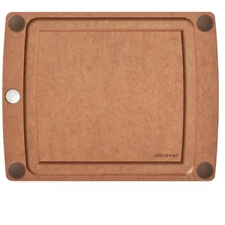All-in-One Schneidebrett, 29,2 x 22,9 cm, Muskatnuss