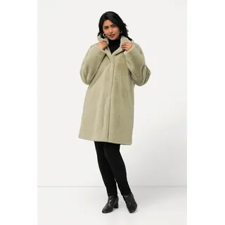 Ulla Popken Mantel in pistazie | 54-56
