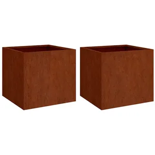 vidaXL Pflanzkübel 49 x 47 x 46 cm Braun