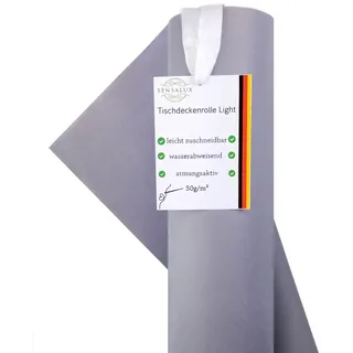 Sensalux Tischdeckenrolle 1,10m x 25m Grau