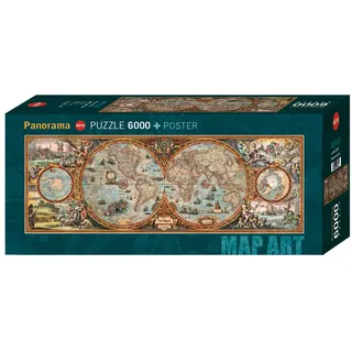 Heye Hemisphere Map Puzzle