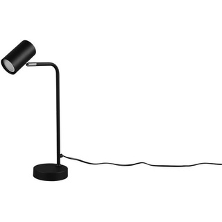 Trio Leuchten Tischleuchte Marley, Schwarz, Metall, 12x45 cm, mit Schalter, Lampen & Leuchten, Innenbeleuchtung, Tischlampen, Tischlampen