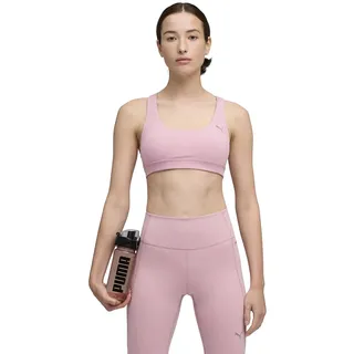 Puma Damen Cloudspun Bra - Mid Poised Pink Heather